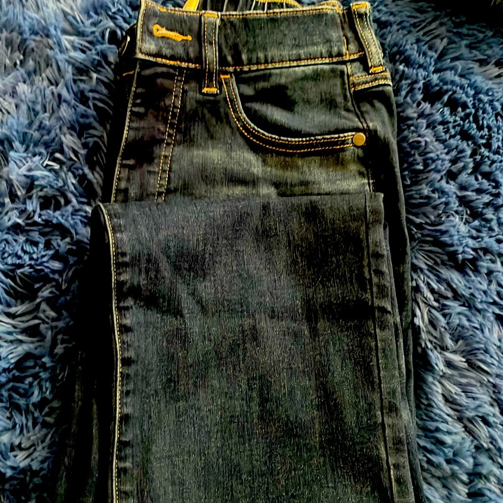 Up West soft premium denim with elastic back band